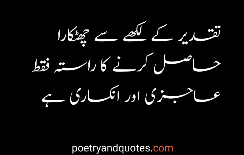 20 Powerful Motivational Quotes in Urdu 