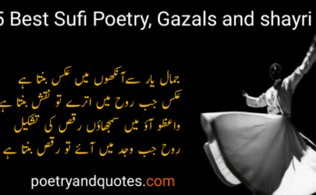 5 Best Sufi Poetry Gazals and shayri