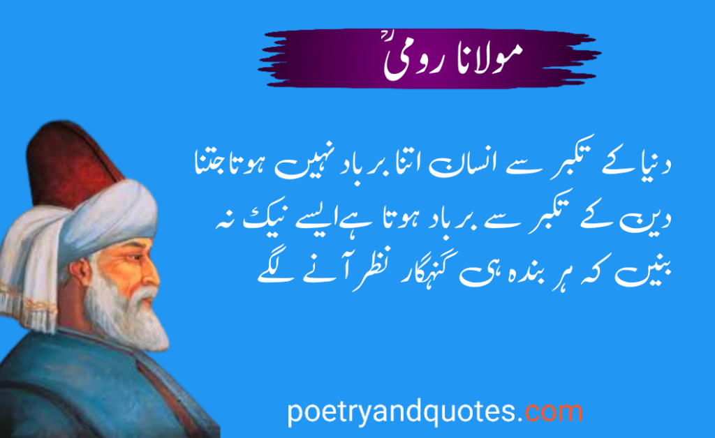 20 All Time Best Rumi Quotes in Urdu