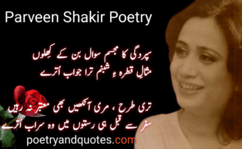 Parveen Shakir Poetry