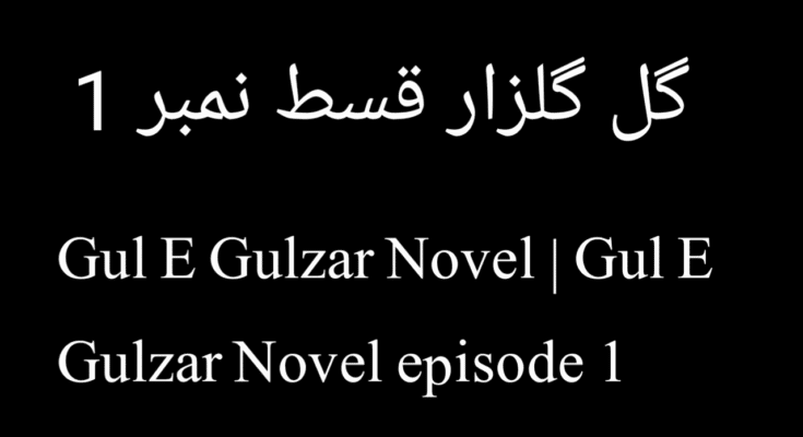 Gul E Gulzar Novel | Gul E Gulzar Novel episode 1