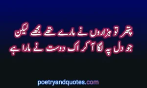 Friendship Poetry in Urdu