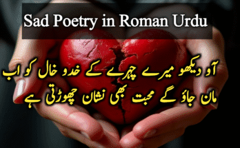 200+ Top Sad Poetry in Roman Urdu 2025