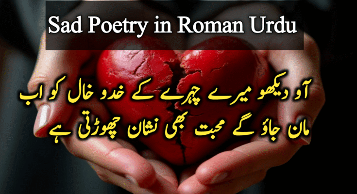 200+ Top Sad Poetry in Roman Urdu 2025