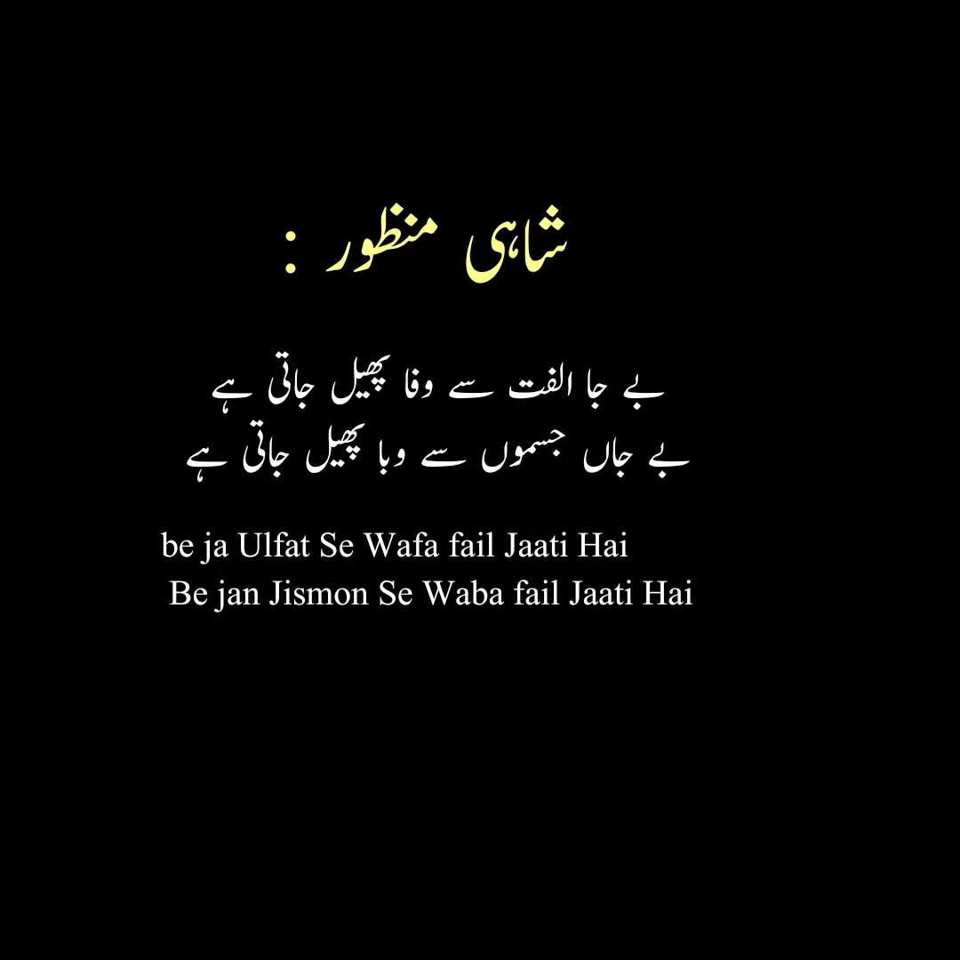 Sad Poetry in Roman Urdu