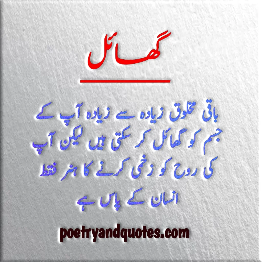 Deep reality Urdu quote about life for daily inspiration