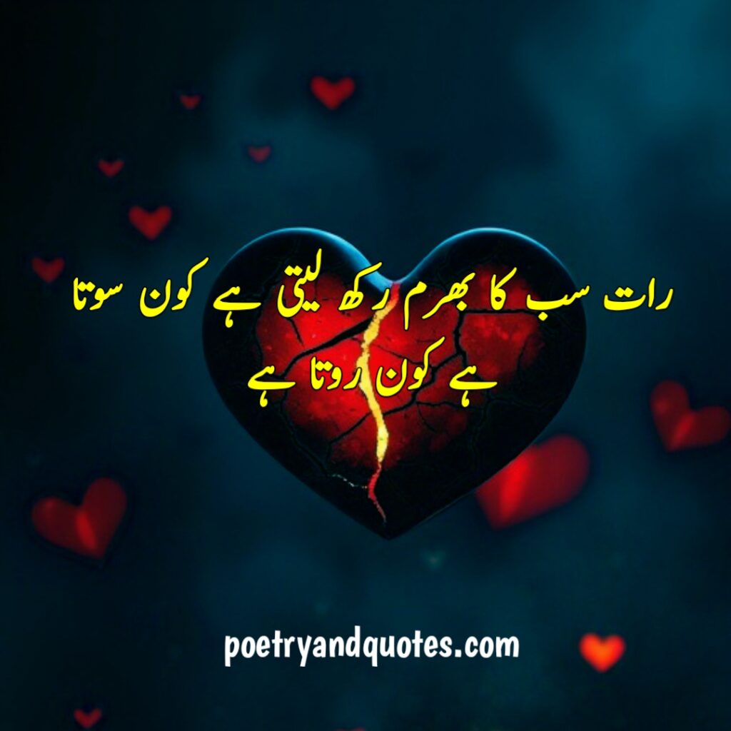 Lone tree under cloudy sky reflecting silence and solitude in Urdu poetry about patience
