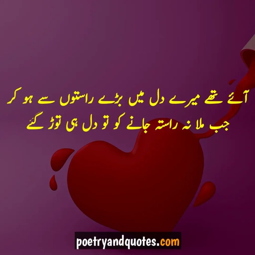 heart touching urdu quotes