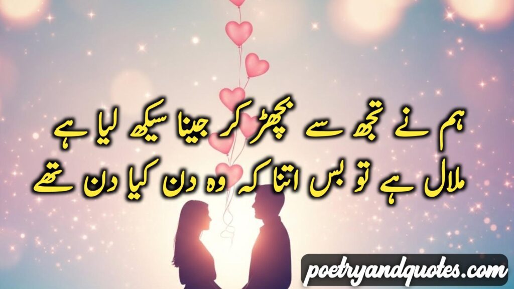 Sad poetry Images in Urdu
