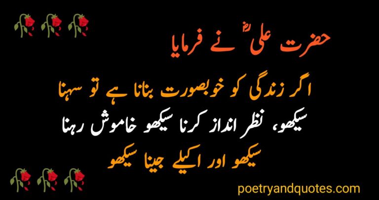 Aqwal e zareen in Urdu